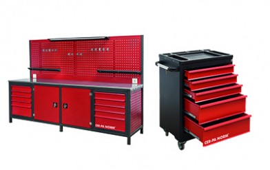 WORK BENCHES & ROLLER CABINETS