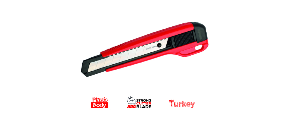 1025-Professional Utility Knife - Plastic Body