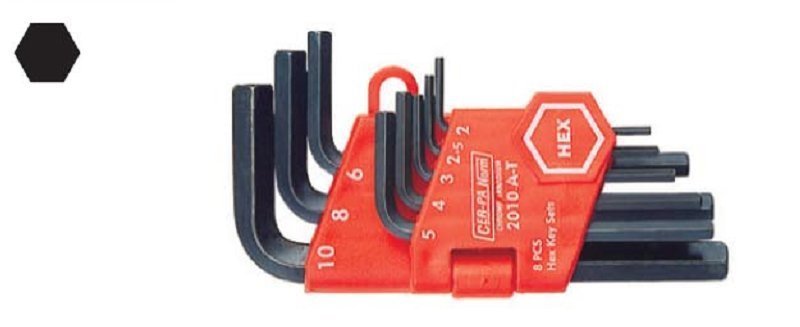 Hexagon L Key Set (Short Arm)