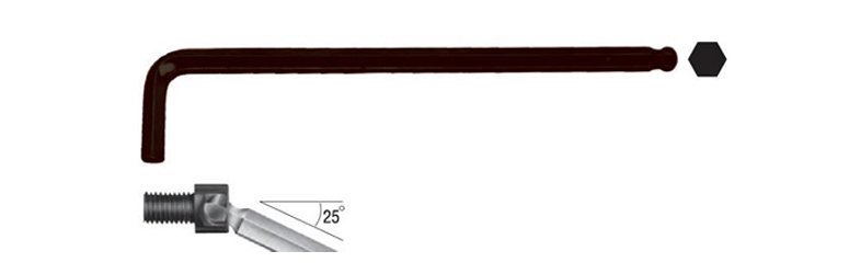 Ballpoint Hex L Key (Long Arm)