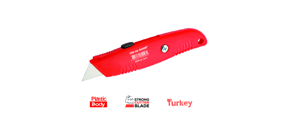 1019-Professional Utility Knife-Plastic Body