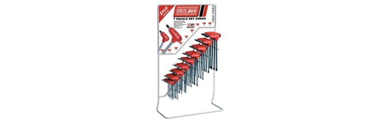 X PLUS T-Handle Hexagon Key Display Set