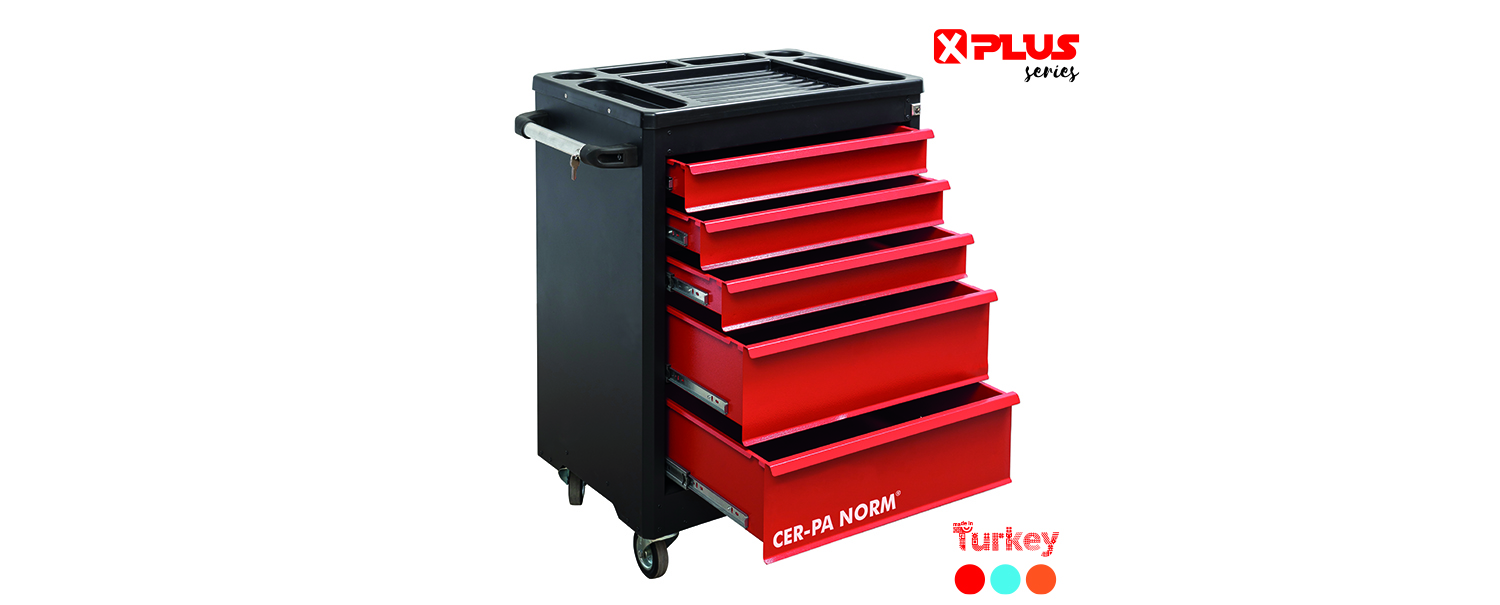 5 Drawers Roller Cabinet - X PLUS
